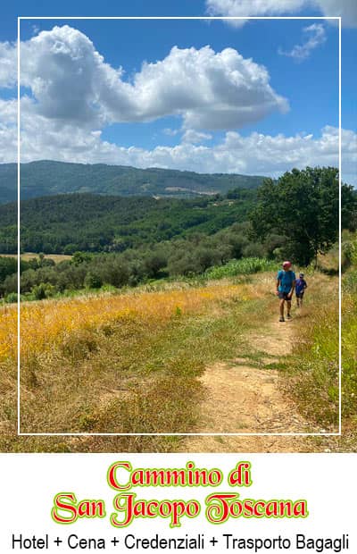 Cammino di San Jacopo in Toscana - Detail of the walk from Serravalle Pistoiese to Pistoia