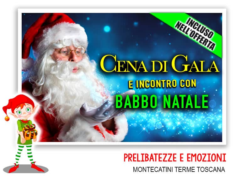 Cena con Babbo Natale Montecatini Terme