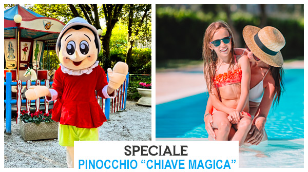 Ponte 2 Giugno in Toscana con bambini al Parco di Pinocchio offerte e promozioni famiglia