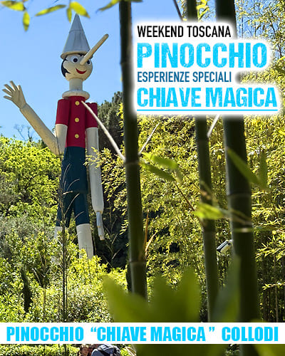 Pinocchio più alto del mondo Parco di Pinocchio Collodi Toscana