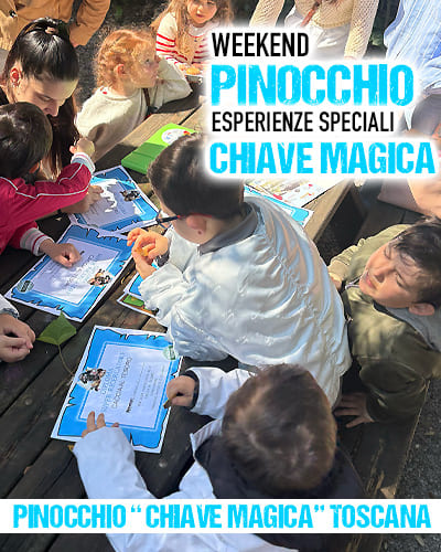 Consegna Diploma al termine della Caccia al Tesoro degli Zecchini d'Oro al Parco di Pinocciho