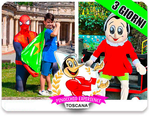 Pasqua in Toscana  con bambini al Parco di Pinocchio offerte e promozioni famiglia