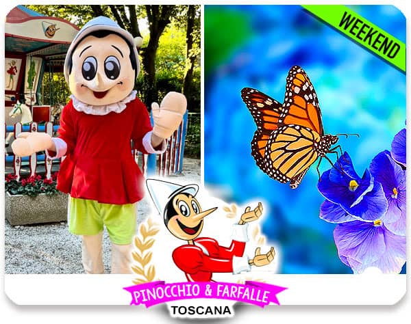 Pinocchio e Casa delle Farfalle